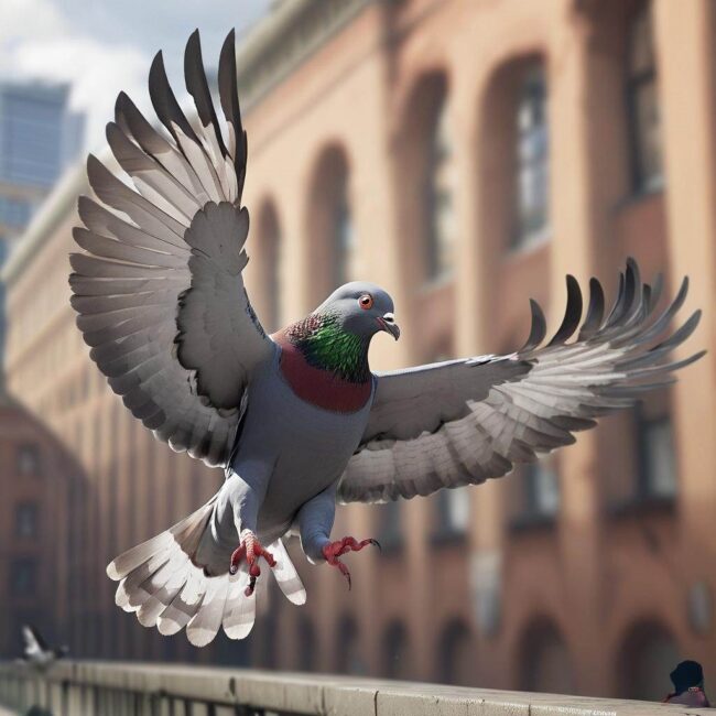 Gołębie a naturalne zagrożenia