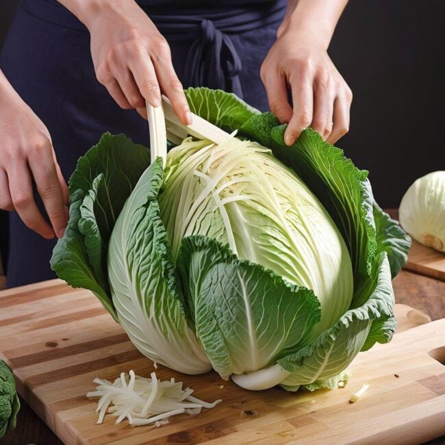 Jak przygotować kapustę pekińską do sałatki