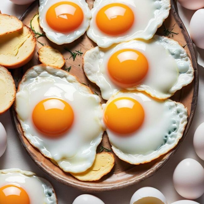 Kaloryczność jednego jajka smażonego