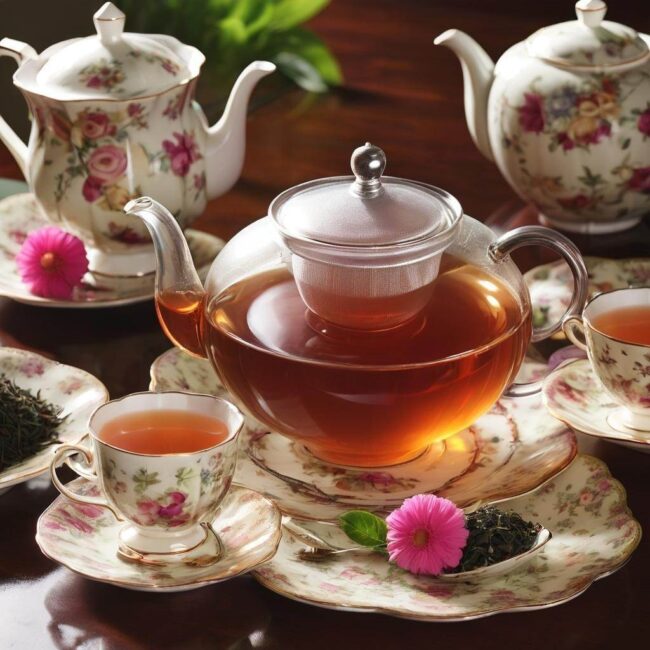 Słodzenie herbaty suszonymi owocami